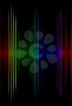 Multicolored sound equalizer as abstract  background.Digitally generated image.