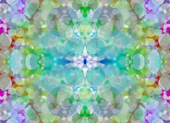 Kaleidoscope multicolored blurry abstract background.Digitally generated image.