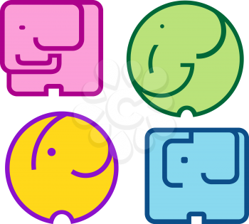 Elephant logotypes