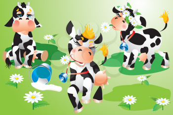 cows cartoons