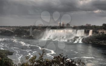 Niagara Falls Daytime Ontario New York Canada USA