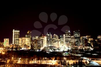 Night Shots Calgary Alberta Canada