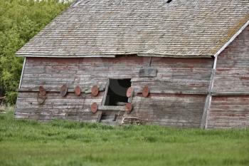 Old Abandoned Barn in Saskatchewan Canada