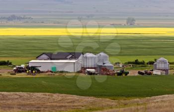 Farm near Mortlach Saskatchewan