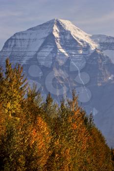 snow capped mountain Canada