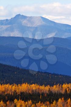 Autumn in British Columbia mountains