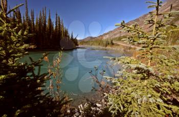 Liard River in British Columbia