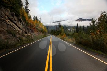 Cassiar Highway through Northern British Columbia