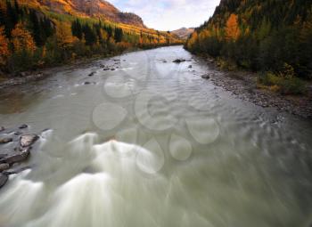 Tahltan River in Northern British Columbia