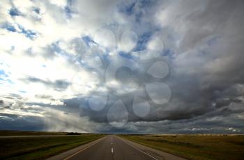 Storm clouds in Saskatchewan