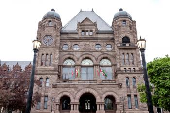 Ontario's Legislative Building Toronto Canada downton Wellesley Street