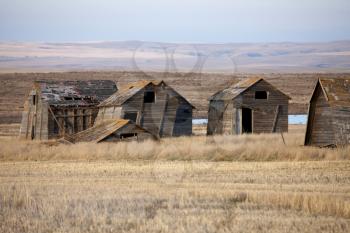 Abandoned Buildings Saskatchewan rural countryside scenic Canada