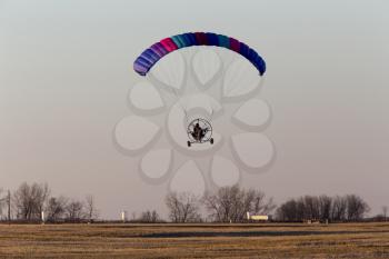 Parachute Glider Ultrta Light in Prairie Canada