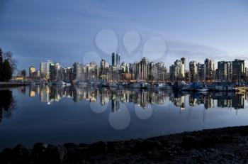 Vancouver Skyline Canada downtown west end City