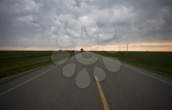Prairie Storm Clouds in Saskatchewan Canada Mammatus