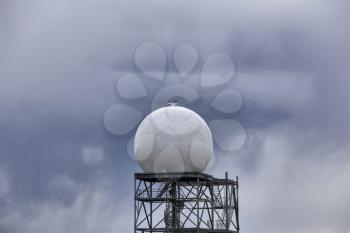 Prairie Storm Clouds in Saskatchewan Doppler Radar