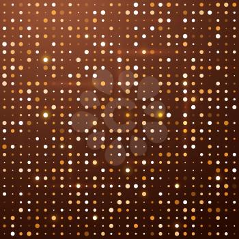 Disco background with dots. Vector EPS 10.