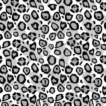 Vector seamless pattern. Design animal print pattern texture skins leopard. Can be used for design pattern fabric, wallpaper, wrapping paper