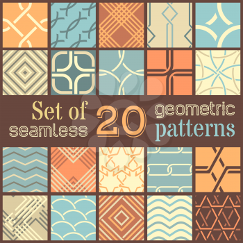 Pattern swatches.  Boundless textures can be used for web page backgrounds, wallpapers, wrapping papers, invitation, congratulation or greeting cards.