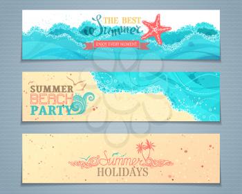Can be used for tropical greeting cards, invitations or congratulations. There is place for text. 