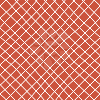 Checkered handdrawn seamless pattern. Irregular diagonal lines doodle drawing. Thin freehand line art. Monocolor vector texture. Fabric, textile, wrapping paper, wallpaper minimalistic design