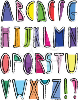 Artistic alphabet
