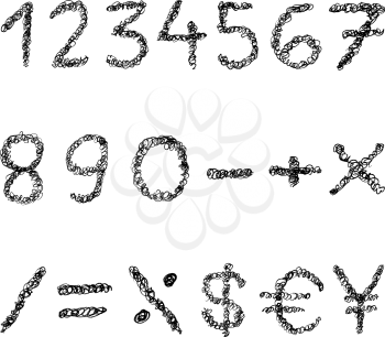 Scribble numbers