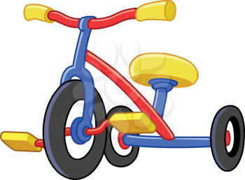 Colorful tricycles