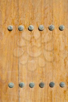 texture and abstract background line in oman old antique door 
