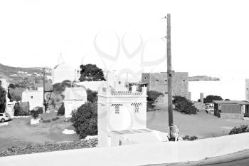   isle of       greece antorini europe  old house and white color