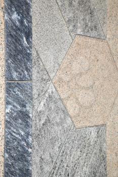 villadosia street lombardy italy  varese abstract   pavement of a curch and marble