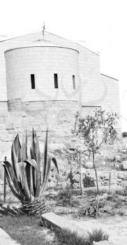  in the antique monastery religion site of mount nebo in jordan 
