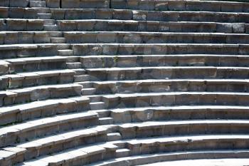 in  jordan the antique theatre  and archeological site classical heritage for tourist
