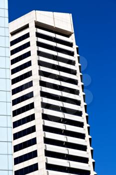 in sydney australia   the skyscraper and the window terrace  like abstract background