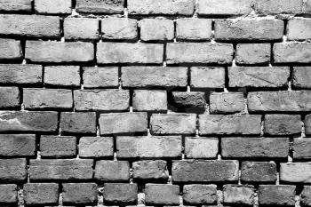 brick in  italy old wall and texture material the background