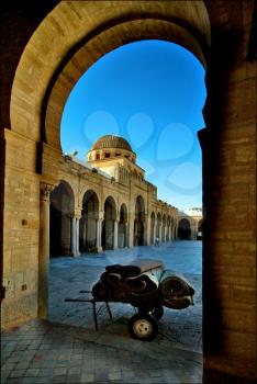 carpet  car Great Mosque of Kairouan Tunisia  the fourth most sacred place of islam