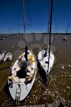 harbor water yacht and summer in   rio de la plata colonia del sacramento uruguay 