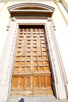 door in italy old ancian wood and traditional       texture nail