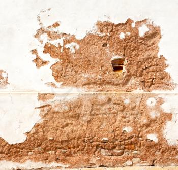 santo antonino lombardy italy  varese abstract   wall of a curch broke brike pattern 
