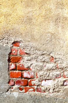 step   brick in     italy old wall and texture material the   background