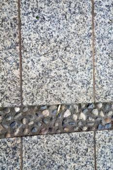 besnate street  lombardy italy  varese abstract   pavement of a curch and marble