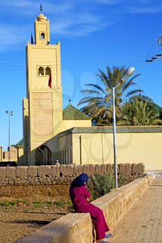  the history  symbol  in morocco  africa  minaret religion and  blue    sky