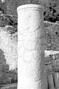 asia  greece and  roman    temple   in  myra  the    old column  stone  construction 