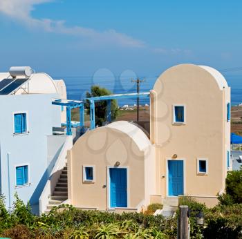  architecture    background santorini greek island old house in the sky and home