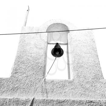 in europe    greece a cross bell    the cloudy sky