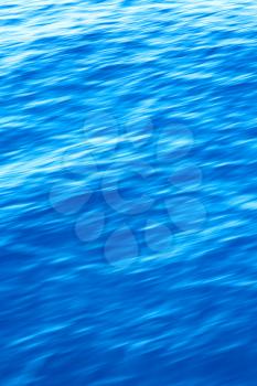 blurred in the       mediterranean sea of cyclades greece europe the color and reflex
