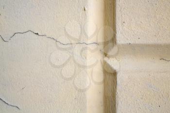 abstract cross in the wall crenna gallartate varese italy