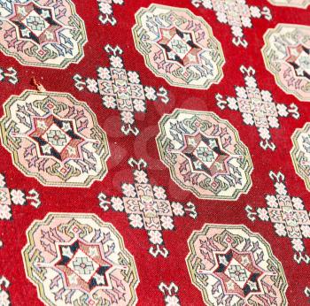 blur in iran antique carpet textile  handmade beautiful arabic ornament