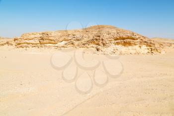 the empty quarter  and outdoor     sand   dune in oman old desert rub   al khali 