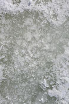 The Ice Background. Ice From Top Of